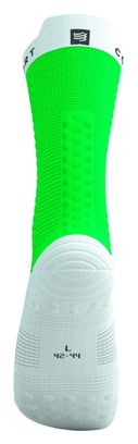 Calze Compressport Pro Racing V4.0 Bike Verde/Bianco