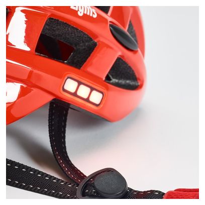 Casque de vélo avec lumières USB rechargeable