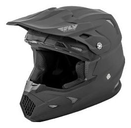 Fly Racing Helm Toxin Mips Solid Matt Black Kids