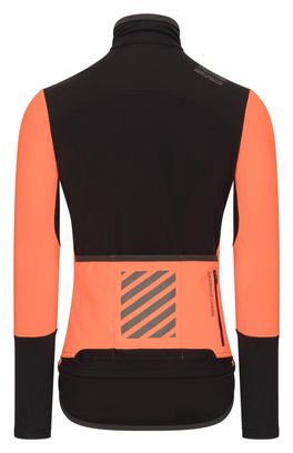 SpatzWear Orange / Black Unisex Long Sleeve Jacket