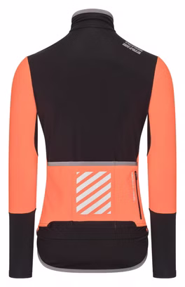SpatzWear Orange / Black Unisex Long Sleeve Jacket
