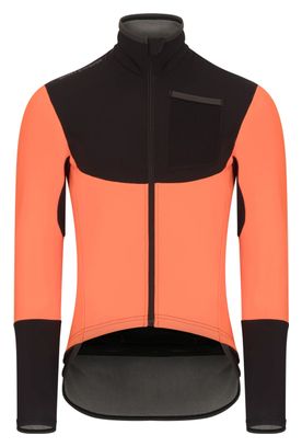 SpatzWear Orange / Black Unisex Long Sleeve Jacket