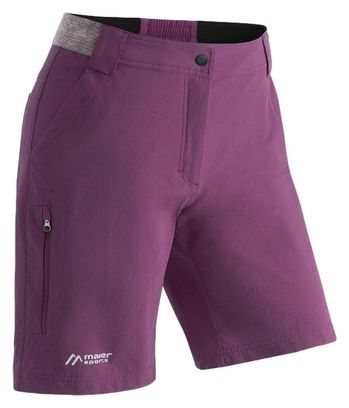 Short de Randonnée Femme Maier Sport Norit Regular Violet