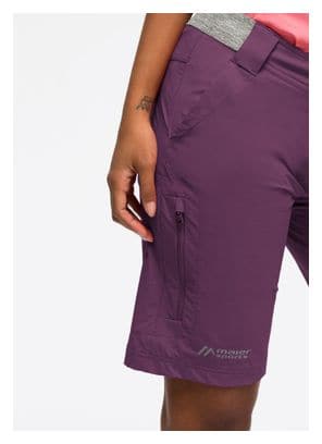 Maier Sport Norit Regular Women's Hiking Shorts Purple