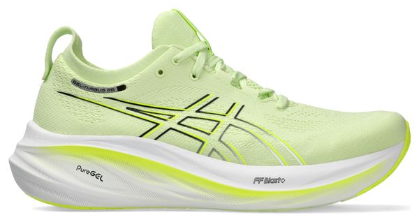 Asics Gel-Nimbus 26 Running Shoes Green/Yellow Men's