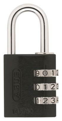 Abus Cadenas Code 145/30 Noir 6cm