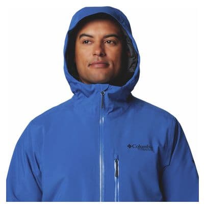 Columbia Explorer's Edge II Wasserdichte Jacke Blau