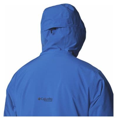 Veste Imperméable Columbia Explorer’s Edge II Bleu