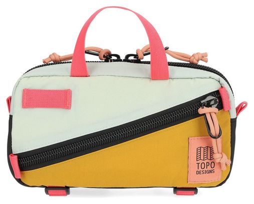 Topo Designs Mini Quick Pack 1.7L Marsupio Verde chiaro/Giallo