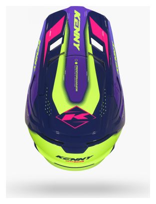 Casque Integral Kenny Performance Graphic Racing Violet Enfant