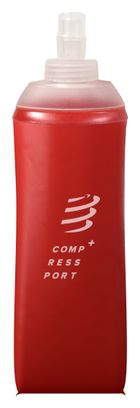 Flasque Compressport Ergoflask Rouge + Tuyau - 500ml