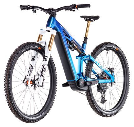 VTT Électrique Tout-Suspendu Cube Stereo Hybrid One44 HPC AT 800 Sram X0 Eagle AXS 12V 800 Wh 27.5'' Bleu Actionteam 2025