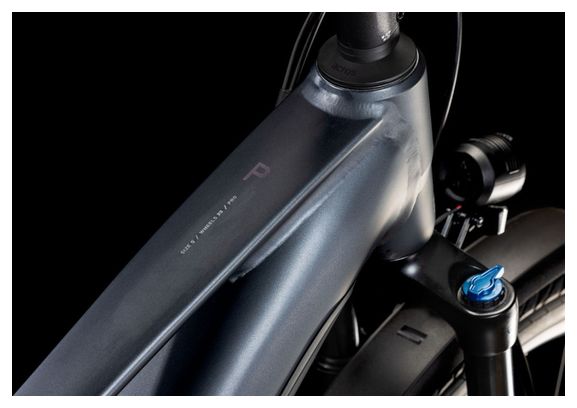 Cube Touring Hybrid Pro 625 Trapeze Elektrische Hybride Fiets Shimano Cues 11S 625 Wh 700 mm Metallic Grijs 2025