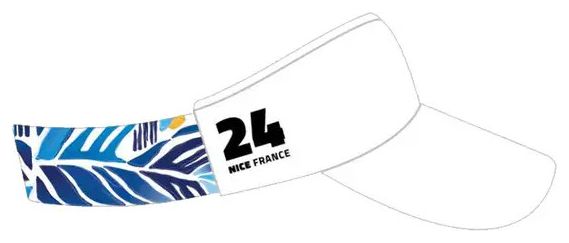 Visor Ironman World Championship Nice 2024 Event White/Blue