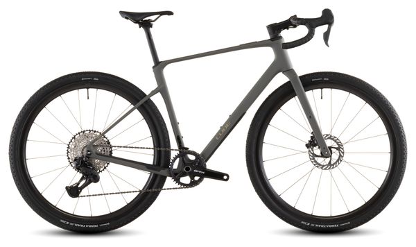 Cube Nuroad C:62 EX Gravel Bike Shimano GRX Di2 12S 700 mm Grigio Antico 2026