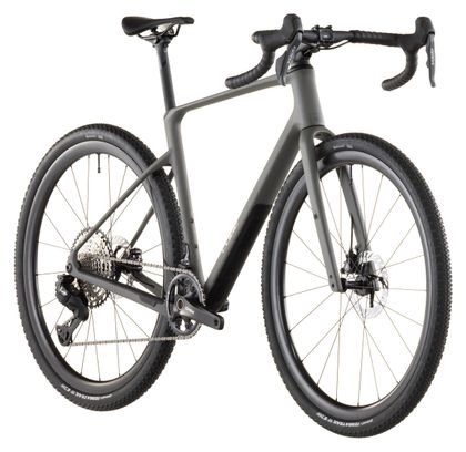 Cube Nuroad C:62 EX Gravel Bike Shimano GRX Di2 12S 700 mm Grigio Antico 2026