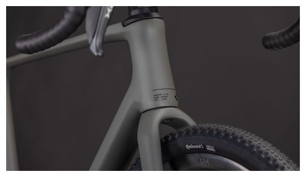 Cube Nuroad C:62 EX Gravel Bike Shimano GRX Di2 12S 700 mm Grigio Antico 2026