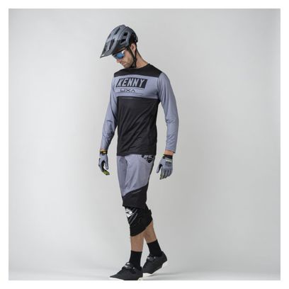 Kenny Charger Long Sleeve Jersey Gray / Black