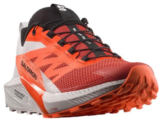 Salomon Sense Ride 5 Trail Shoes Orange / White