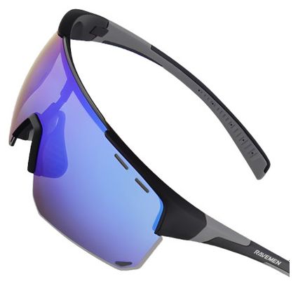 LUNETTES de vélo - 3 verres polarisés RAVEMEN - CG13