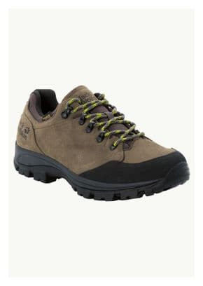 Jack Wolfskin Rebellion Texapore Khaki Hiking Boots