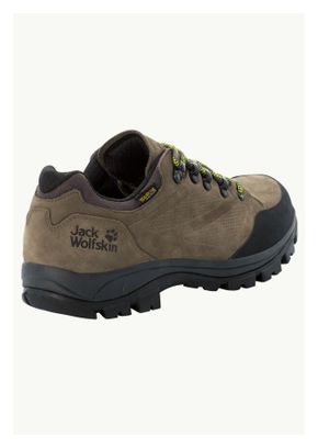 Jack Wolfskin Rebellion Texapore Khaki Hiking Shoes
