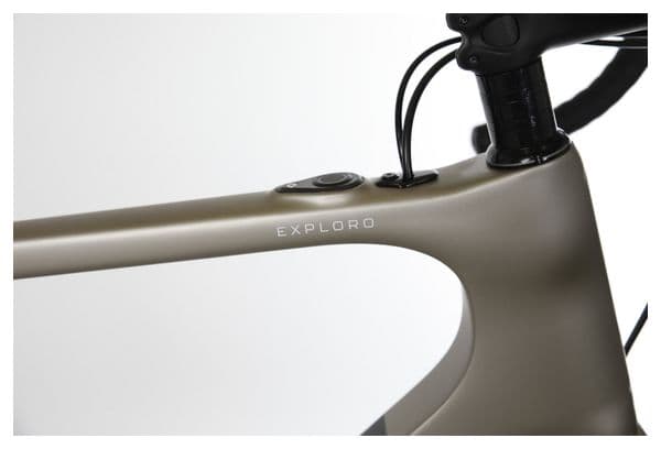 Gereviseerd product - Elektrische gravel fiets 3T Exploro RaceMax Boost Dropbar Fulcrum Shimano GRX 11V 250 Wh 700 mm Gris Satin 2022