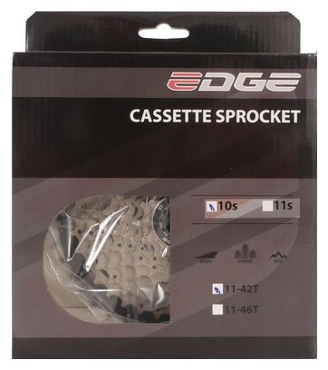 EDGE Cassette 10 vitesses CSM6010  - Argent / noir
