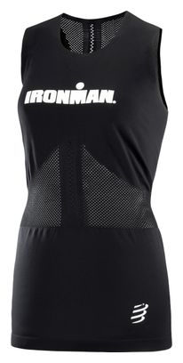 Compressport Women's IronMan Dazzle Tank Top Black