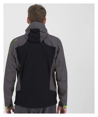 Chaqueta de lluvia Lot Karpos para hombre Gris / Verde