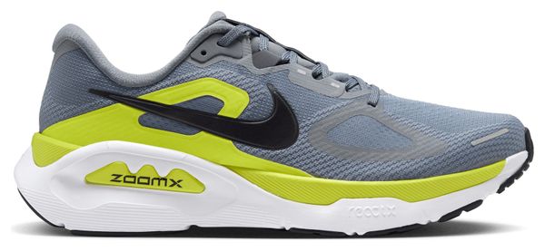 Nike Structure Plus Running Shoes, Gray/Yellow, Men's