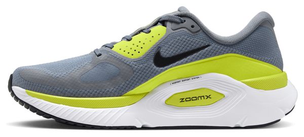 Nike Structure Plus Running Shoes, Gray/Yellow, Men's