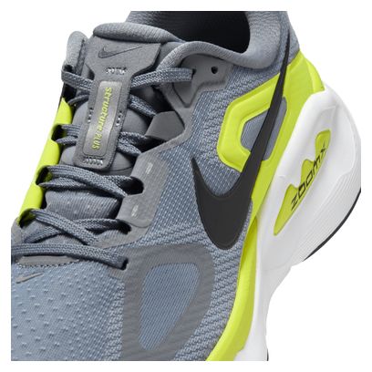 Nike Structure Plus Running Shoes, Gray/Yellow, Men's