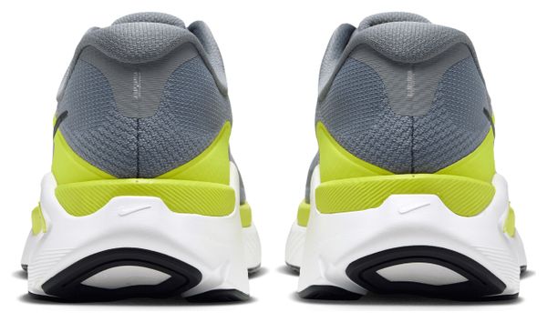 Nike Structure Plus Running Shoes, Gray/Yellow, Men's