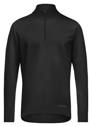 Maillot Manches Longues Gore Wear 1/4 Zip Everyday Mid Noir