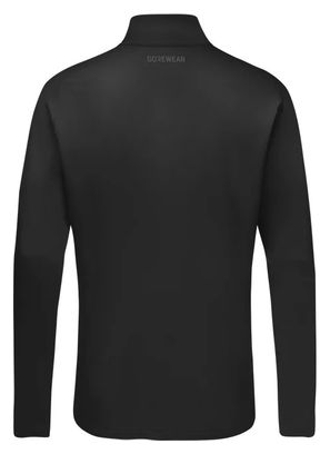 Maillot Manches Longues Gore Wear 1/4 Zip Everyday Mid Noir Homme