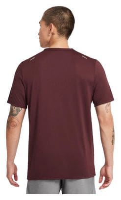 Nike Dri-Fit Rise 365 Red Men's short sleeve jersey