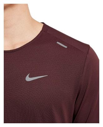 Maillot de manga corta Nike Dri-Fit Rise 365 Rojo Hombre