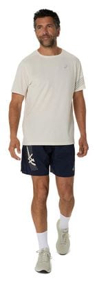 Asics Icon Beige Heren Jersey met korte mouwen