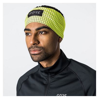 GORE Wear Grid Headband Neon Yellow / Black