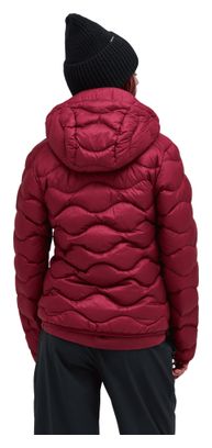 Doudoune à capuche Peak Performance Helium Down Rose Femme