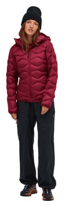 Doudoune à capuche Peak Performance Helium Down Rose Femme