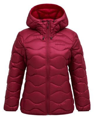 Doudoune à capuche Peak Performance Helium Down Rose Femme