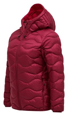 Doudoune à capuche Peak Performance Helium Down Rose Femme