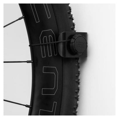 Support Vélo Mural Hornit Clug Pro Hybrid (33-42mm / 1.3-1.75'') Noir