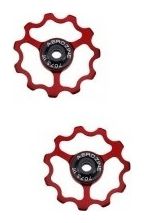 Aerozine PL1.0 Jockey Wheels - Red