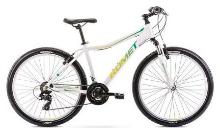 Vélo ROMET MTB 26 pouces JOLENE 6.0 blanc-vert