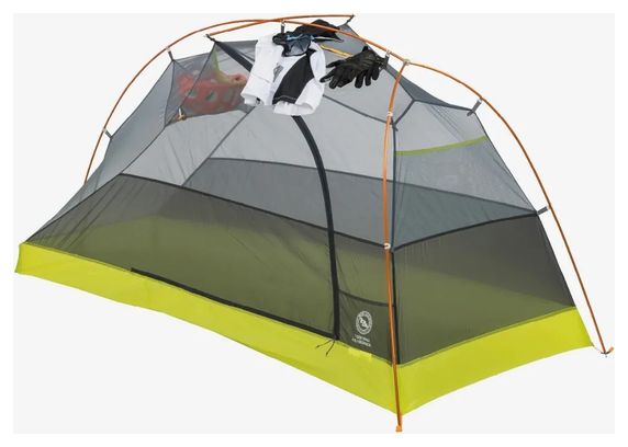 Big Agnès Tiger Wall UL1 Bikepack 1-persoons tent, grijs/groen
