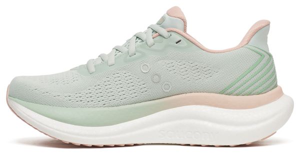 Scarpe da corsa Saucony Triumph 23 Verde/Rosa Donna