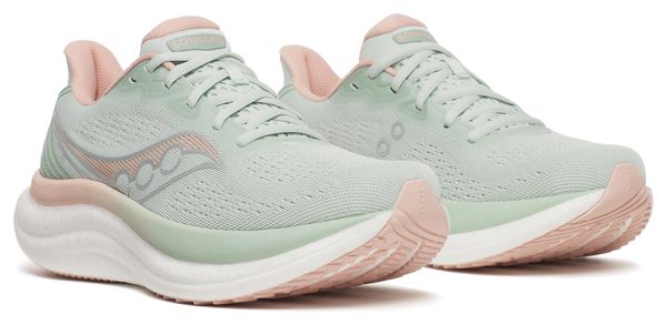 Scarpe da corsa Saucony Triumph 23 Verde/Rosa Donna